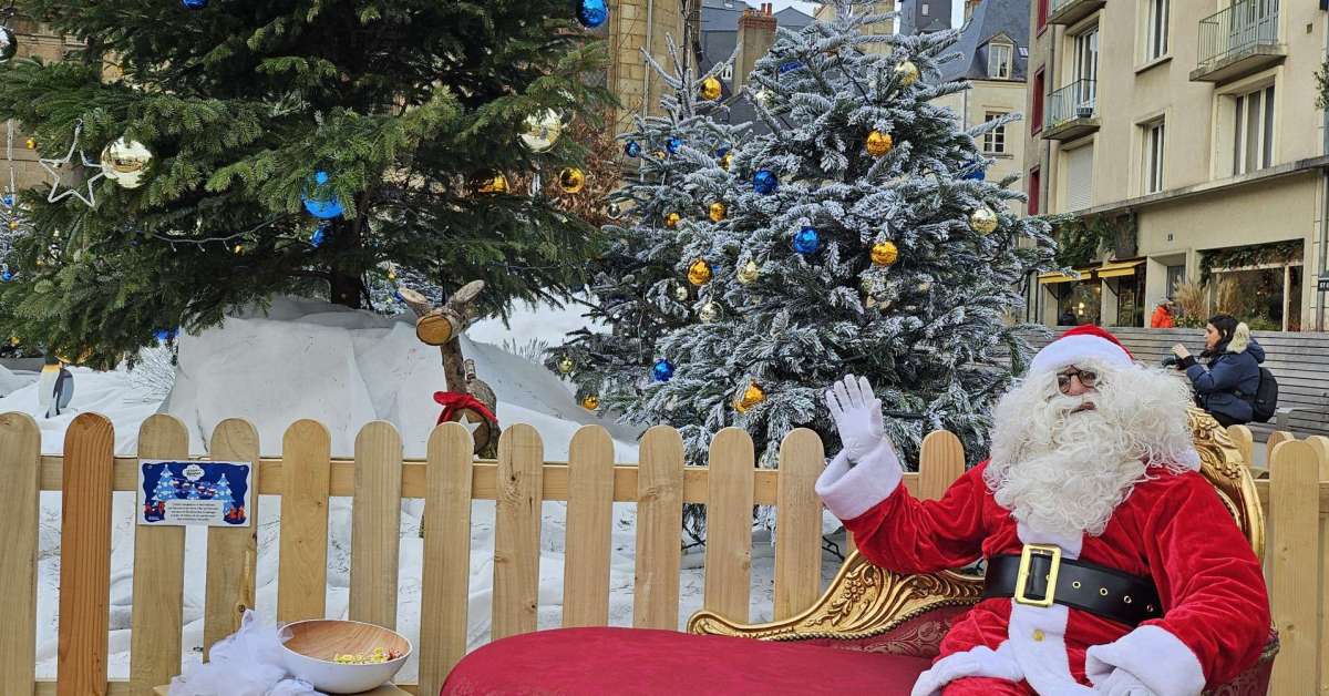 BlaBlaCarと電車がなかったため、クリスマスはレンネと過ごすことに。