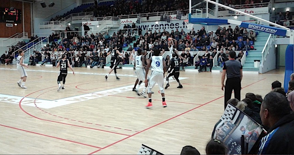 BASKET : RENNES SE RASSURE CONTRE LES FRANÇAIS U18